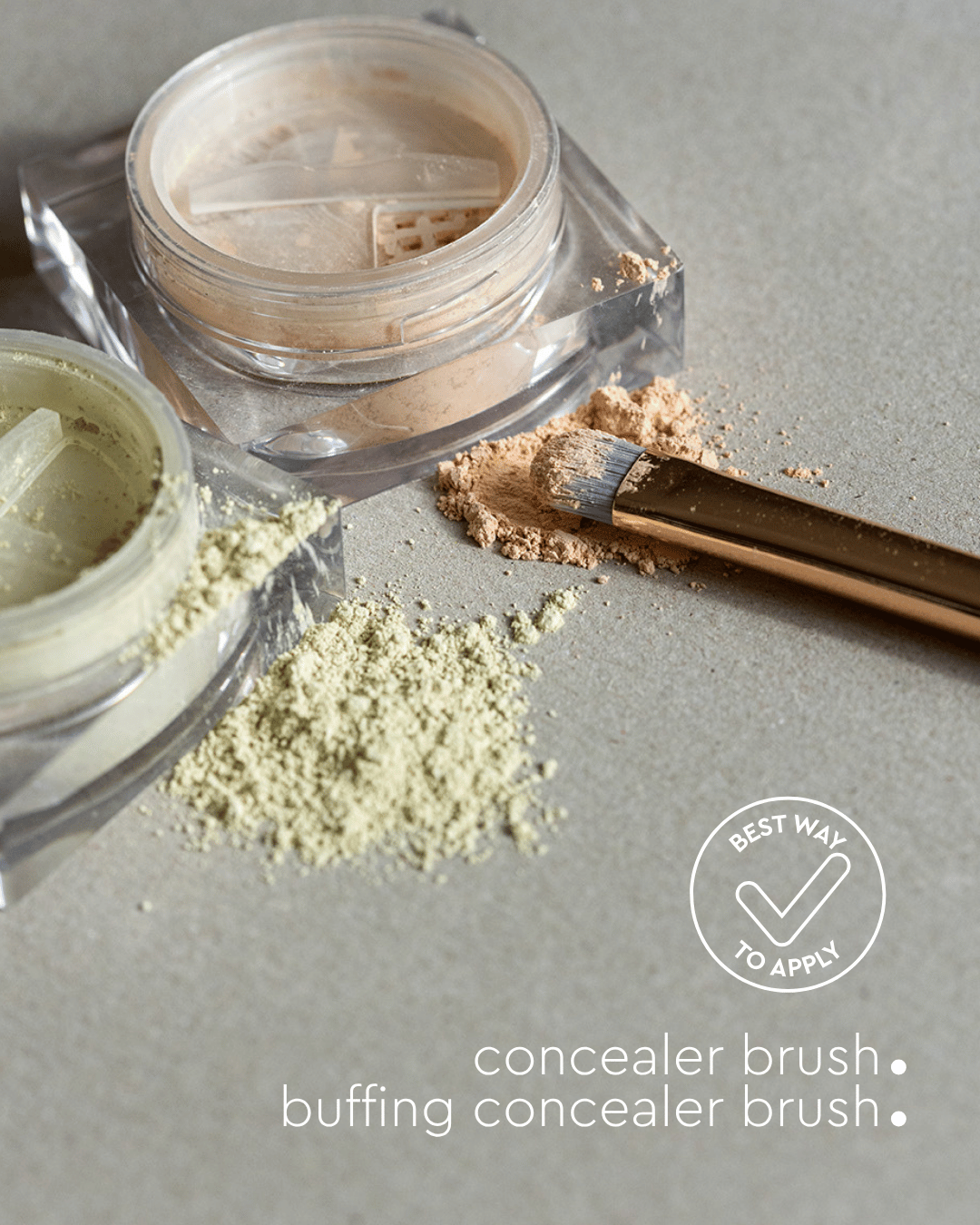 loose mineral concealer