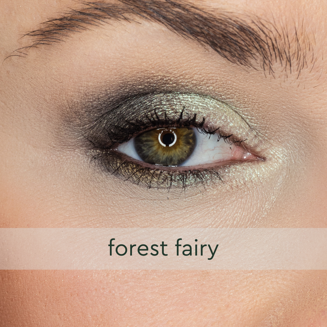 Eyeshadow guide - forest fairy