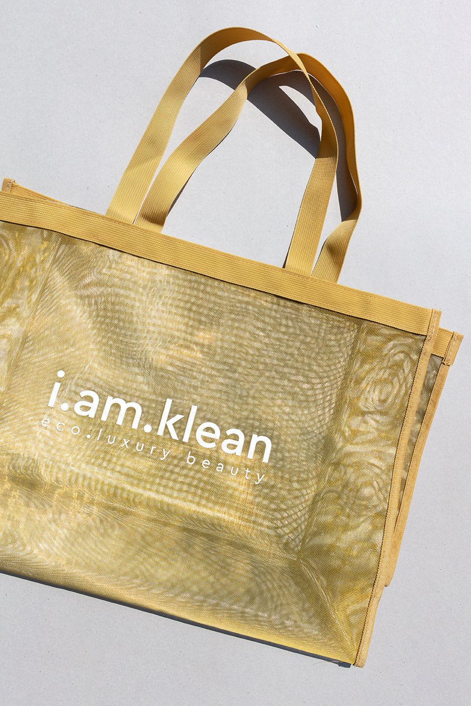 golden beach bag