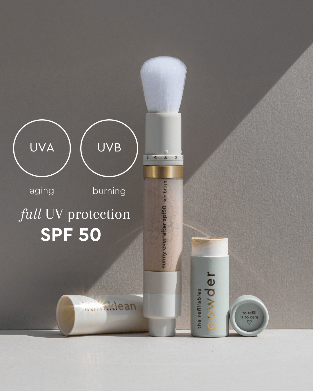 sunny ever after spf50 / new design sun brush