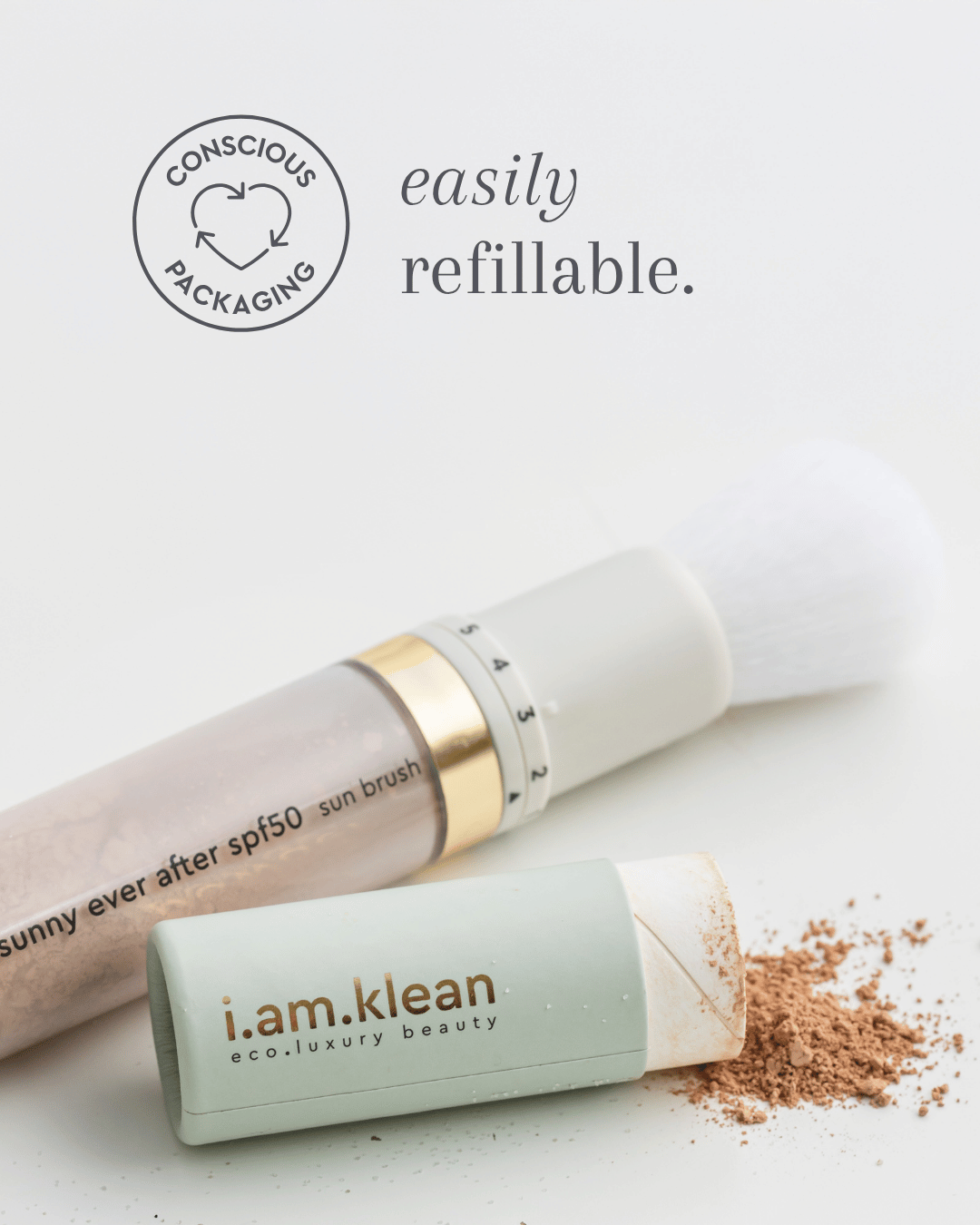 sunny ever after spf50 / new design sun brush