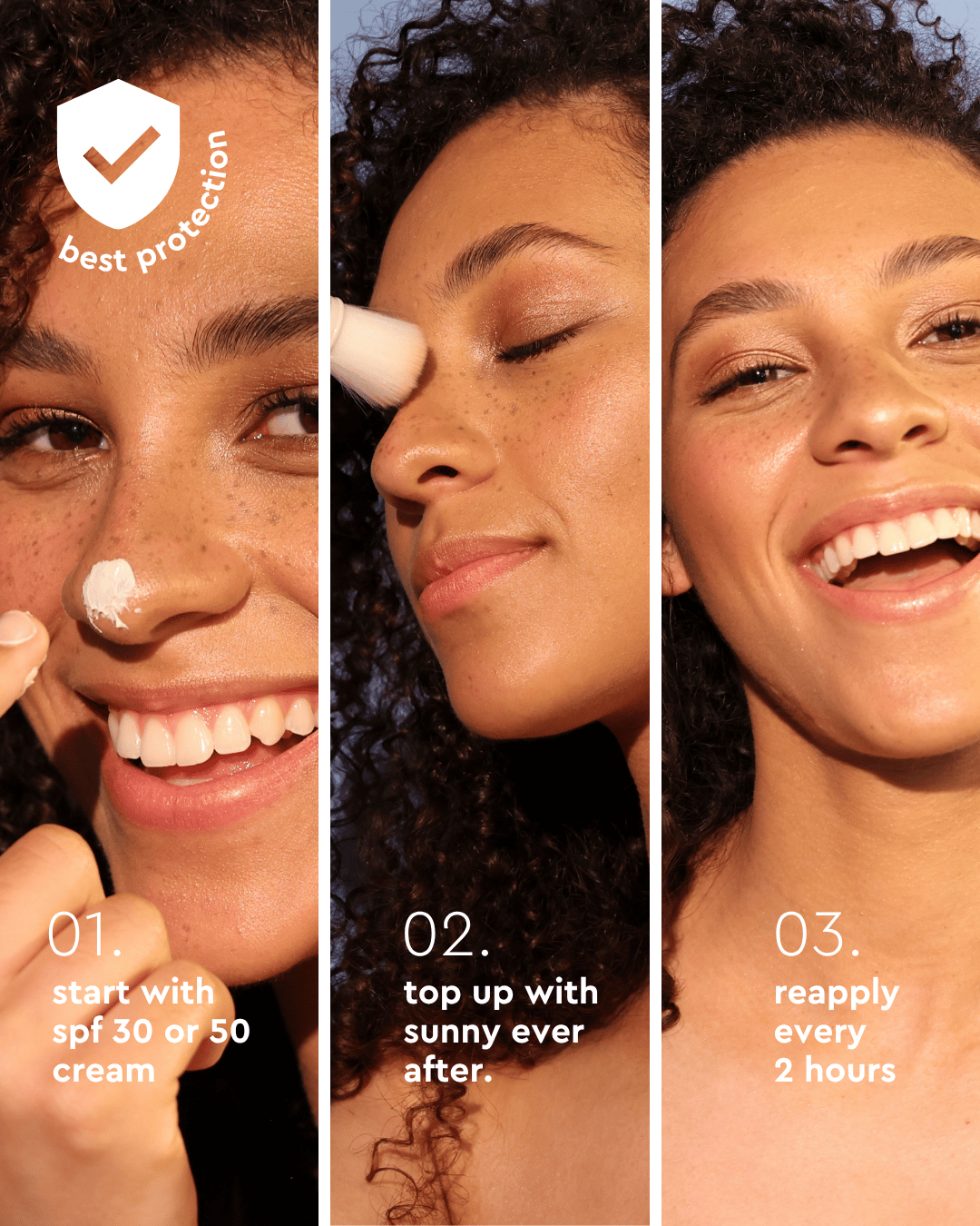 sunny ever after spf50 / new design sun brush