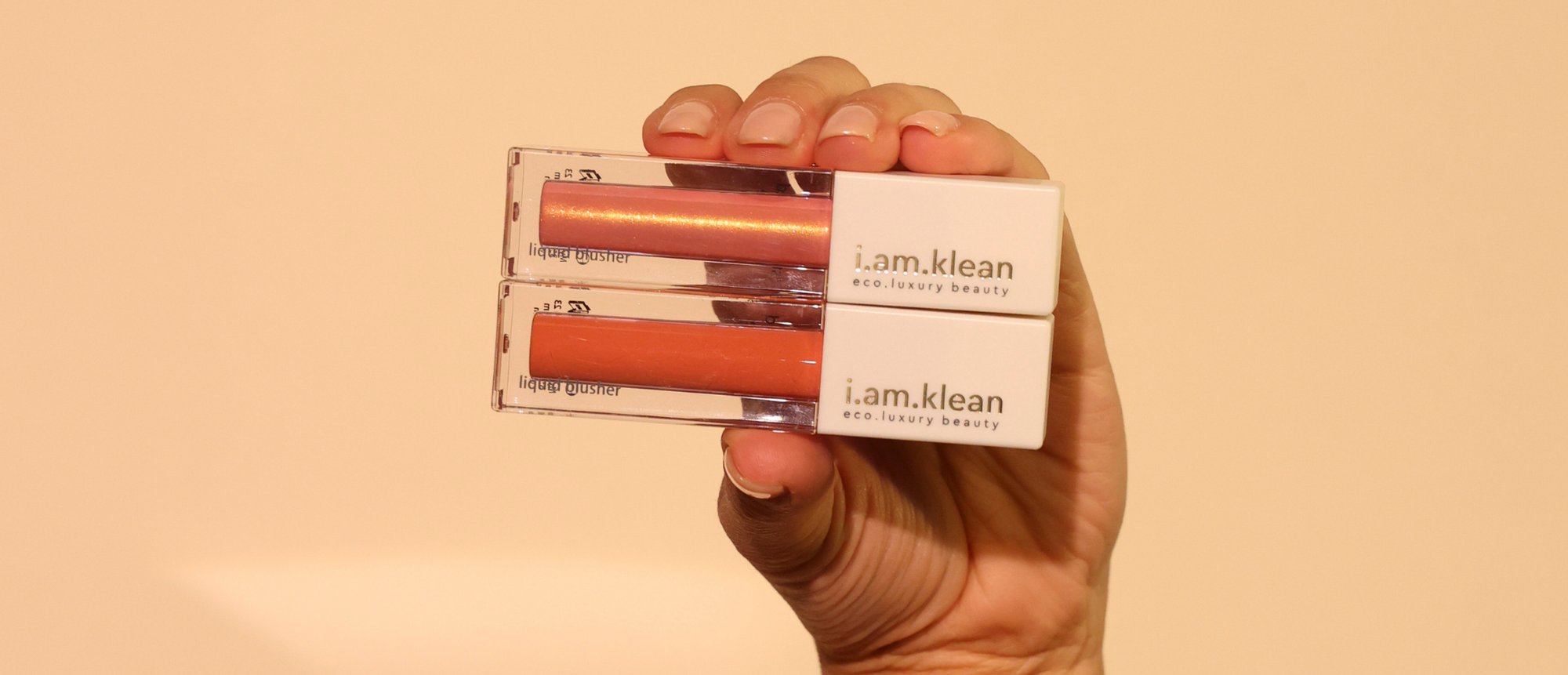 blog banner zomer in een flesje: liquid blush i.am.klean